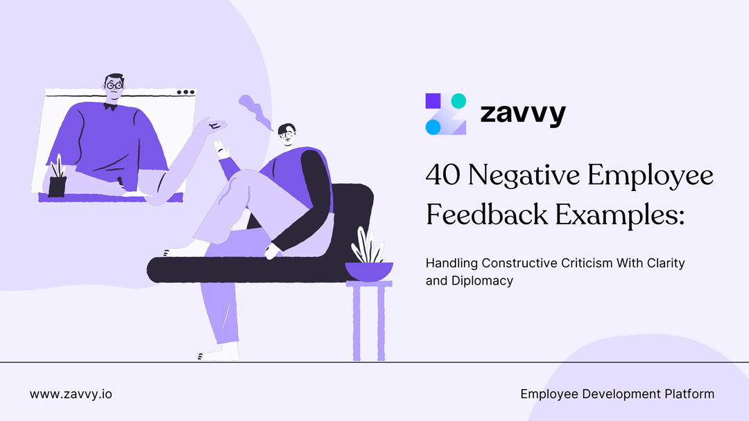 45 Negative Employee Feedback Examples to Handle Constructive Criticism